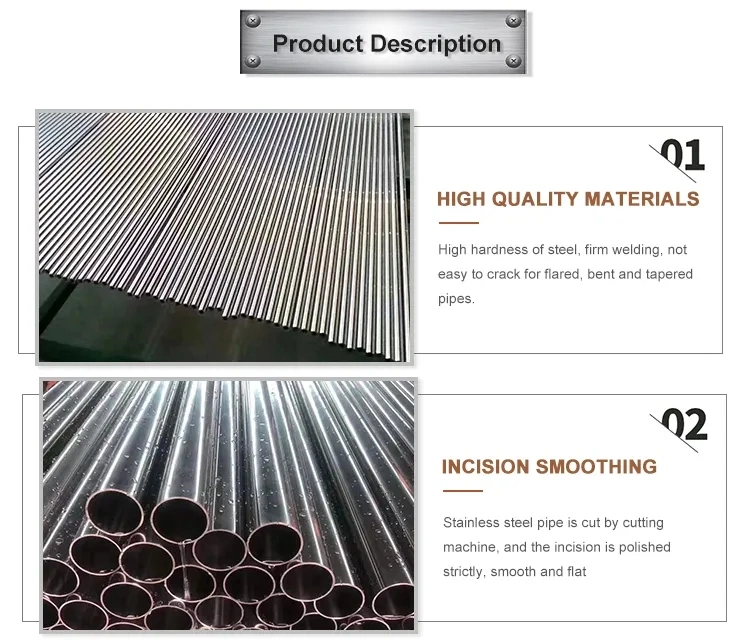 Stainless Steel Tubing Pipe Seamless Stainless Steel Tube Tubing