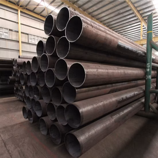 ASTM A106/A53/Espiral/Solda/Sem Costura/Galvanizado/Inox/Preto/Redondo/Quadrado Tubos de aço carbono Tubo de solda ERW Tubo SSAW Tubo Apl